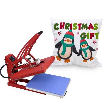 Auto-Open Sublimation Heat Press Machine With Slide-Out Drawer 40x50cm