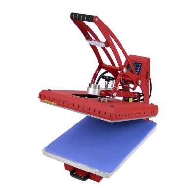 Auto-Open Heat Press Machine With Slide-Out Drawer 40x50cm